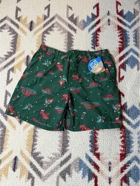 Columbia PFG Mens Super Backcast Swim Shorts Boats Berries Christmas L FM1107
